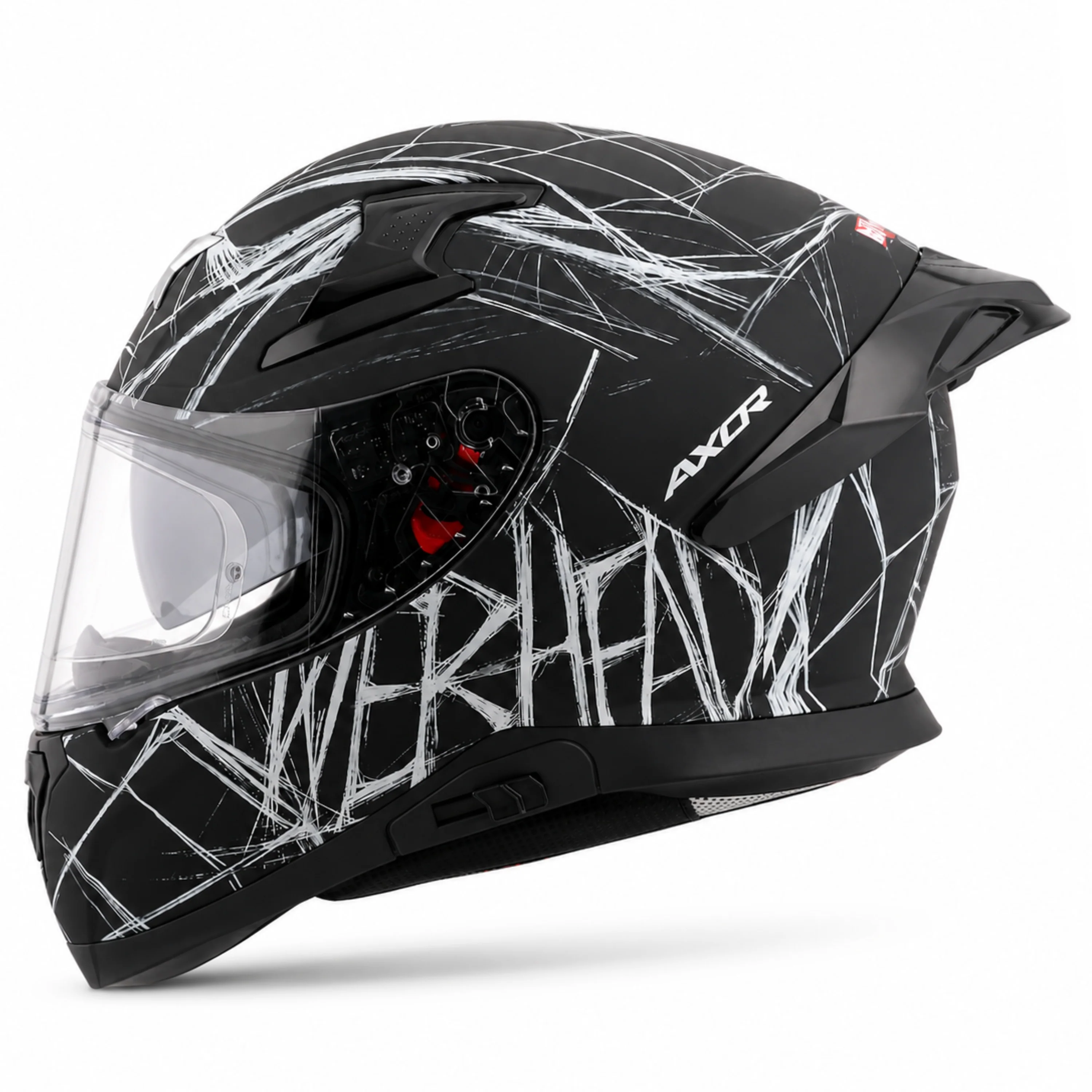 Axor Apex Marvel Spider Man Edition Full-Face Helmet With Spoiler - Image 10