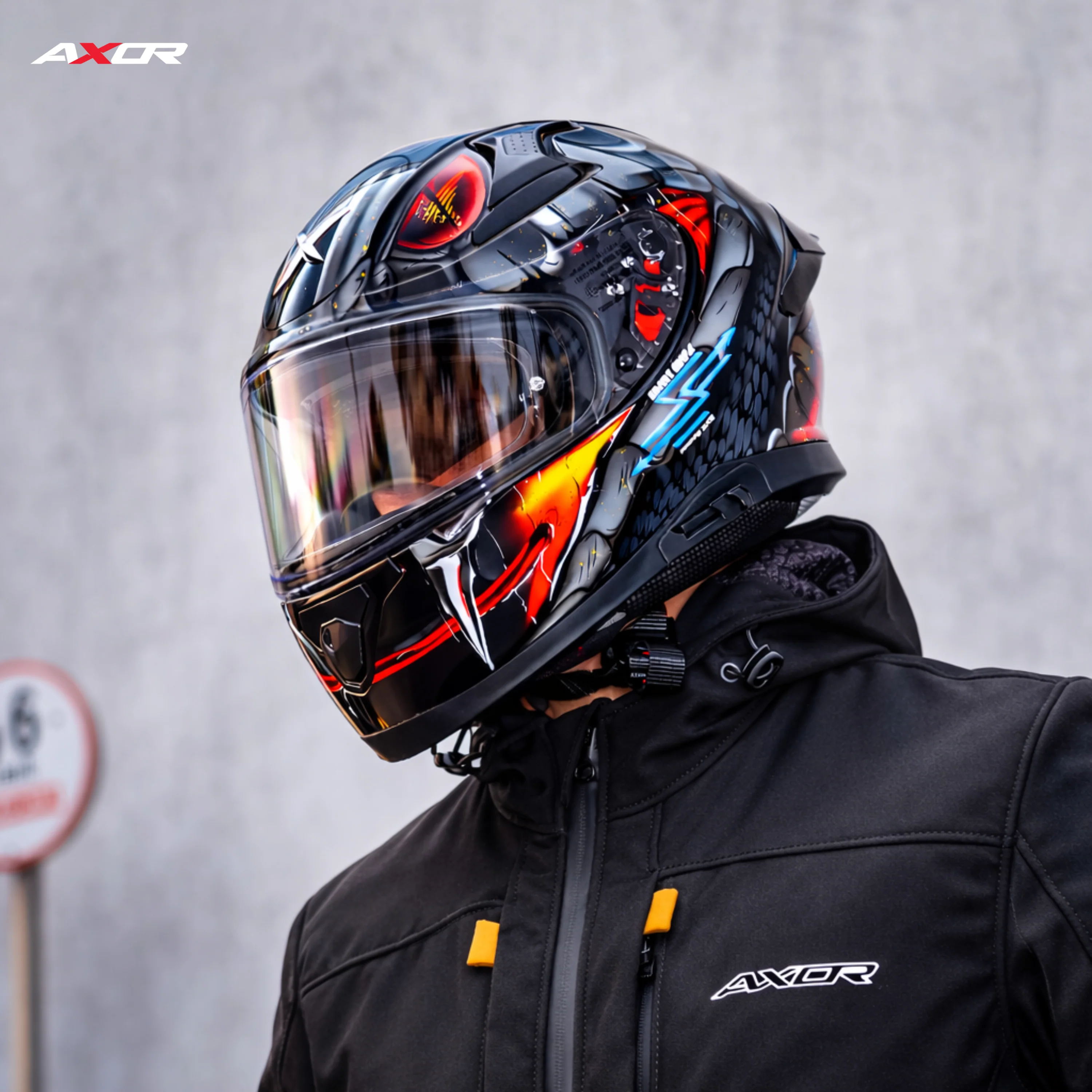Axor X Altor Apex Venomous Smart Bluetooth Helmet - Image 5