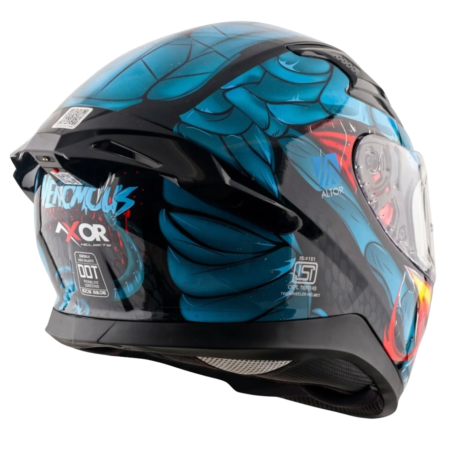 Axor X Altor Apex Venomous Smart Bluetooth Helmet - Image 8