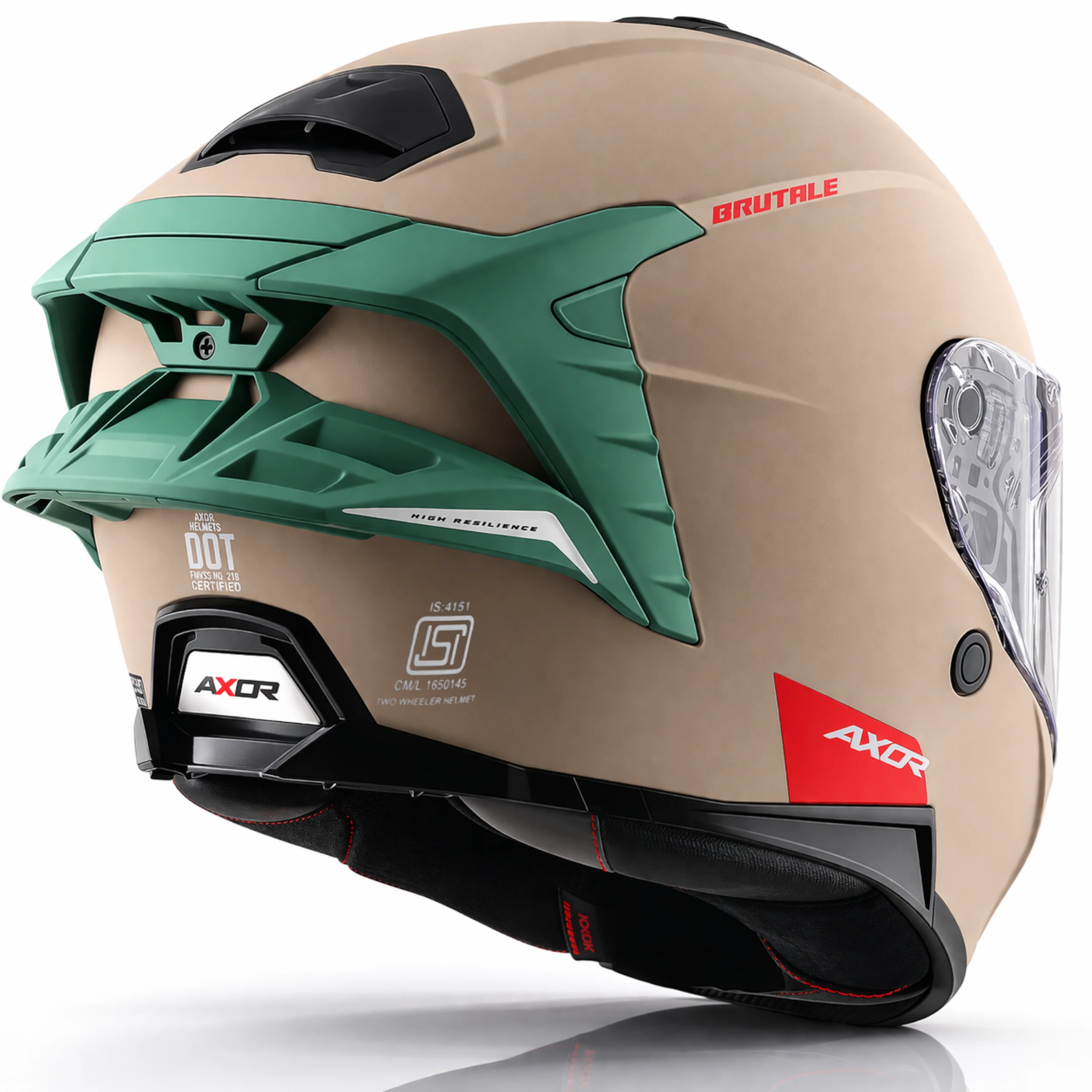 Brutale Corsa Dual Spoiler Helmet - Image 42