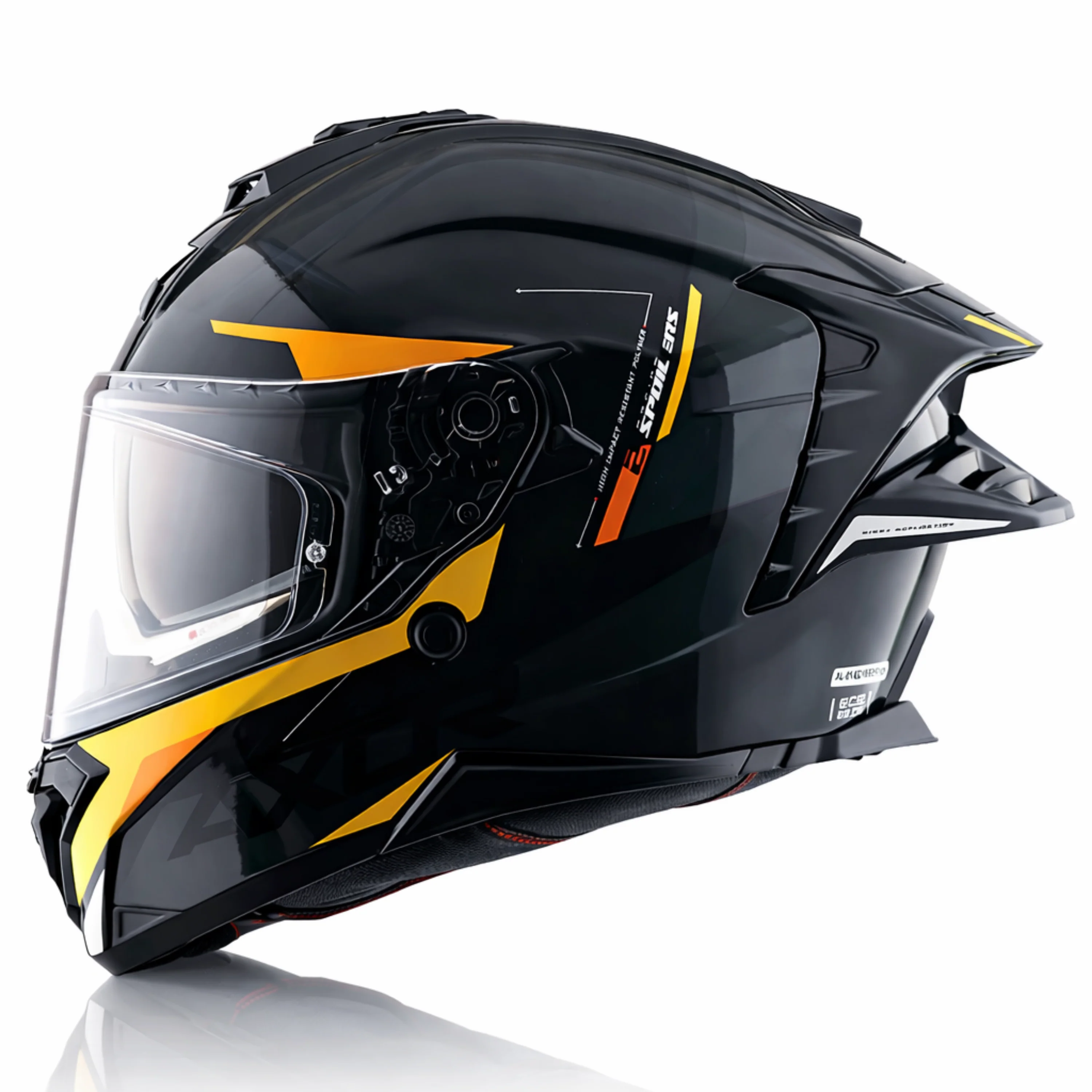 Brutale Kryptic Dual Spoiler Helmet - Image 10
