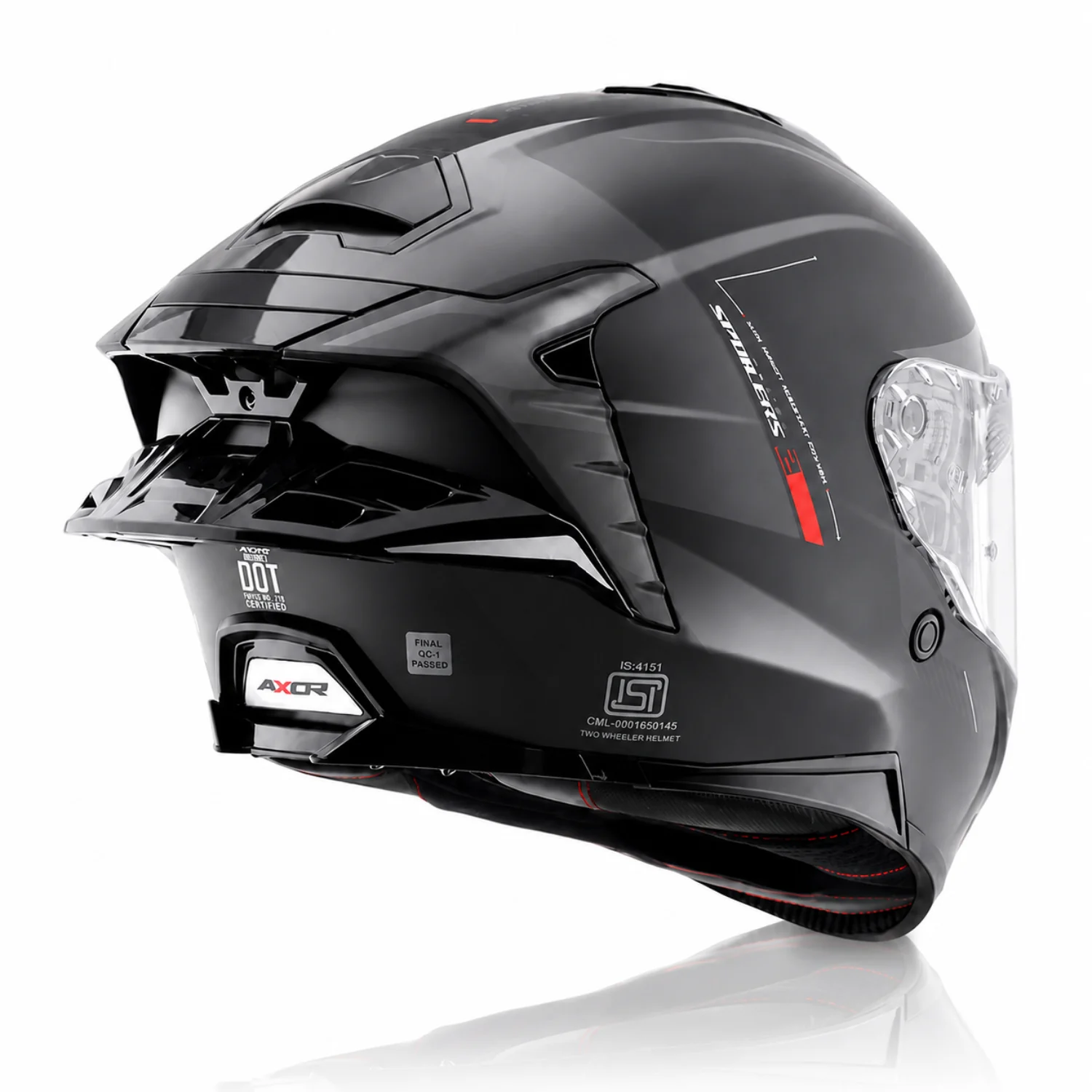 Brutale Kryptic Dual Spoiler Helmet - Image 24