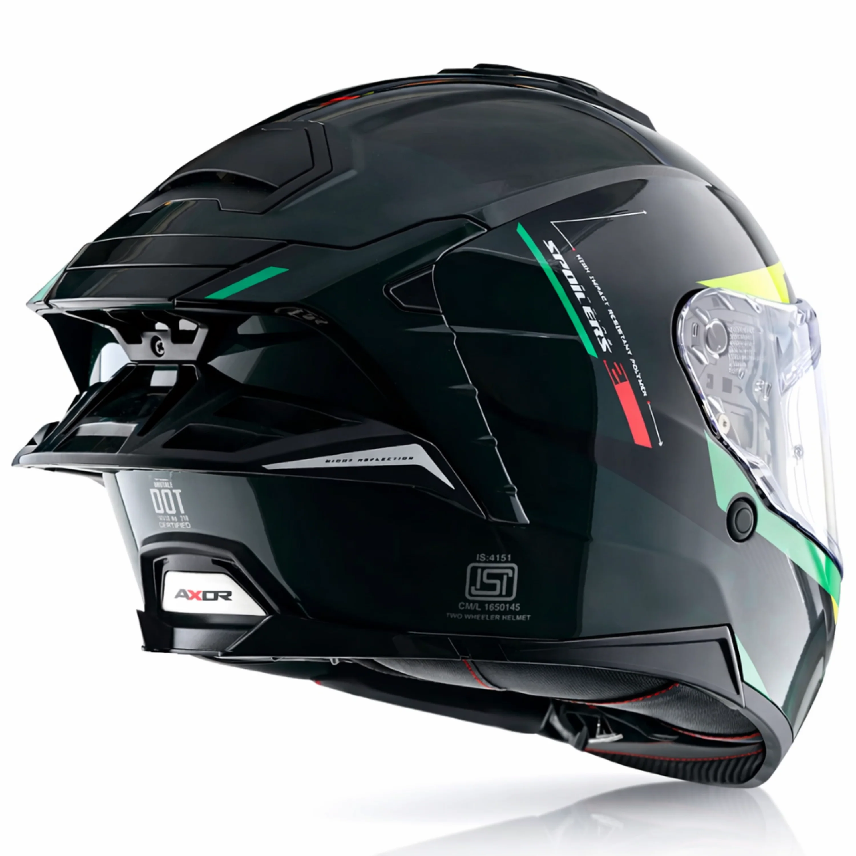Brutale Kryptic Dual Spoiler Helmet - Image 6