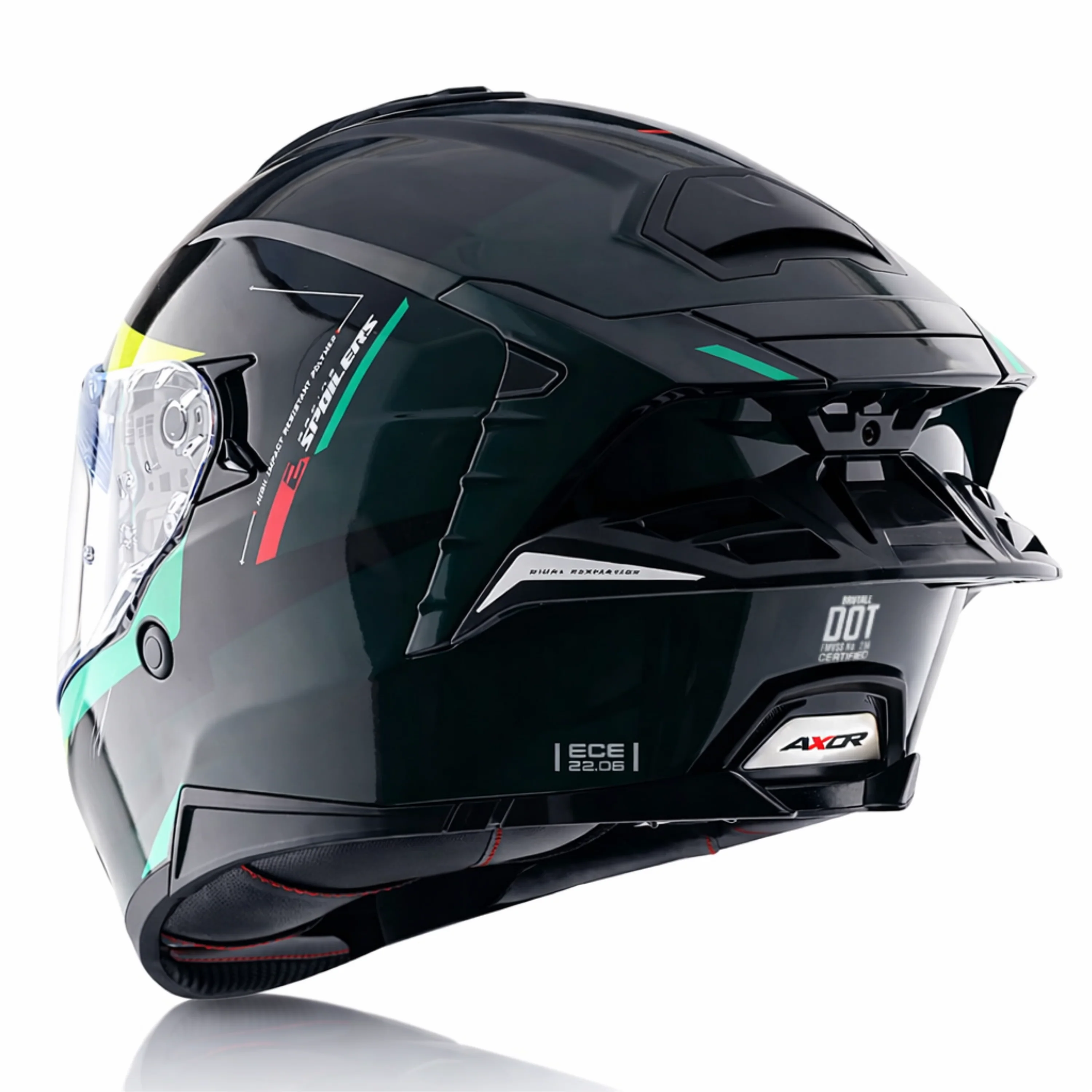 Brutale Kryptic Dual Spoiler Helmet - Image 8