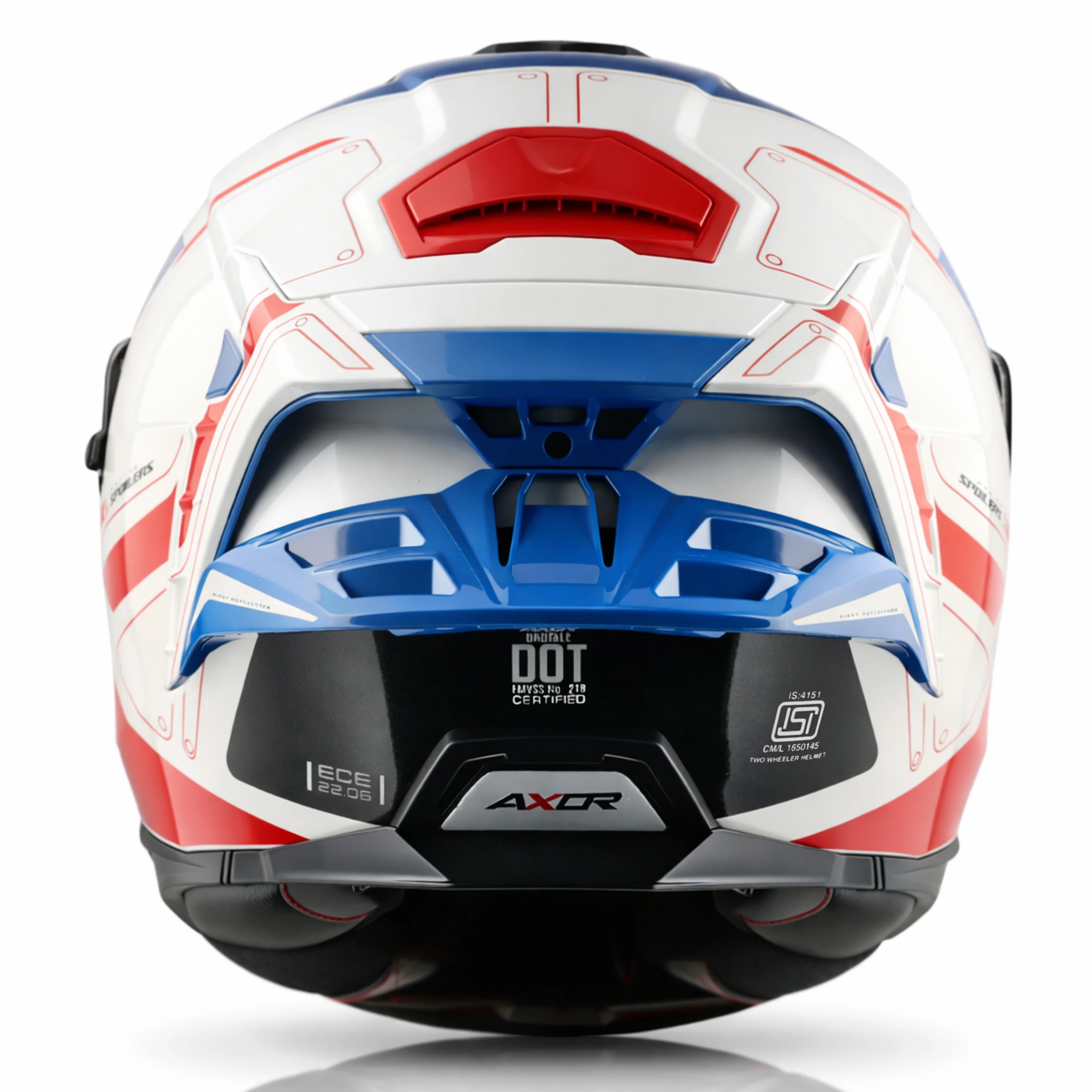 Brutale Ryden Dual Spoiler Helmet - Image 6