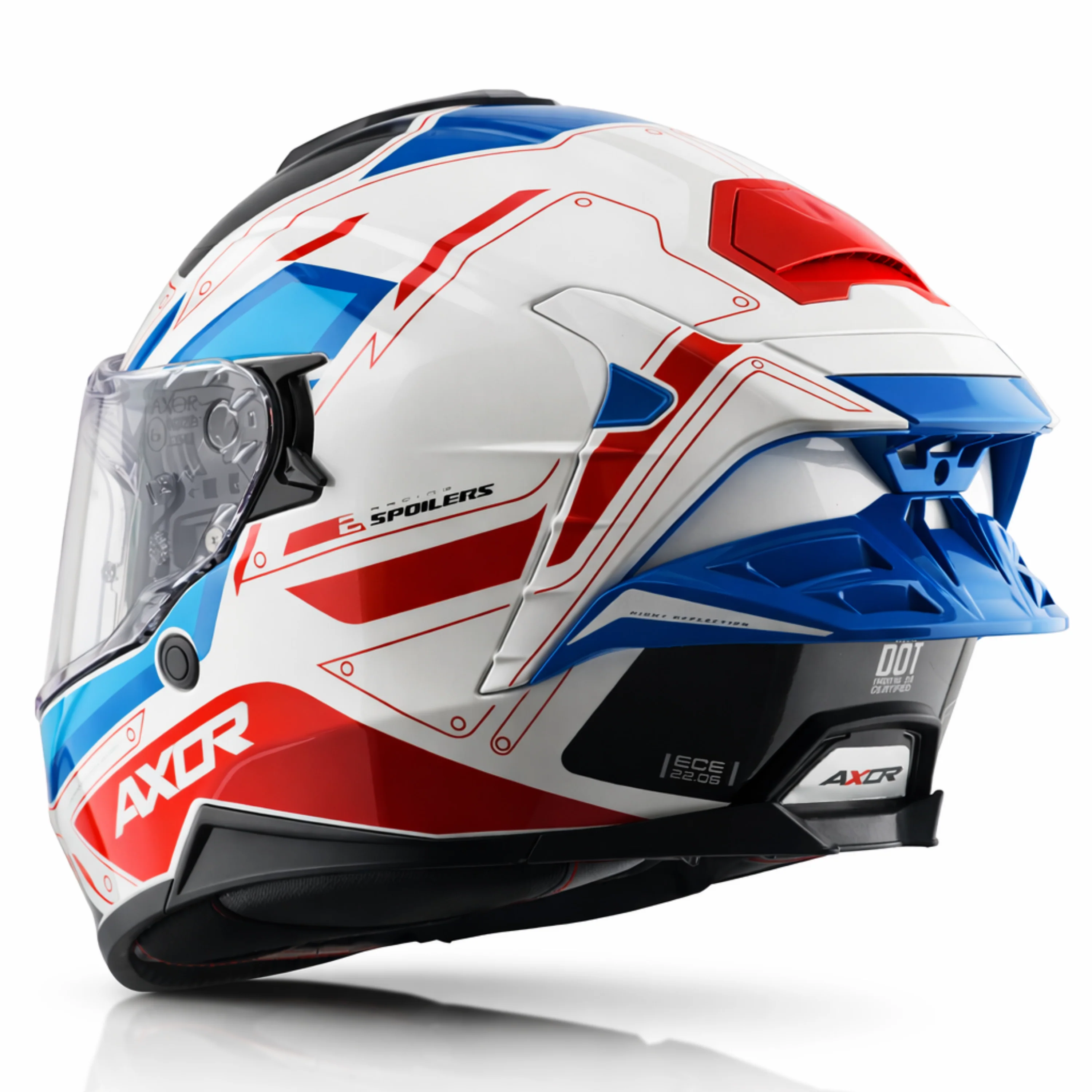 Brutale Ryden Dual Spoiler Helmet - Image 7
