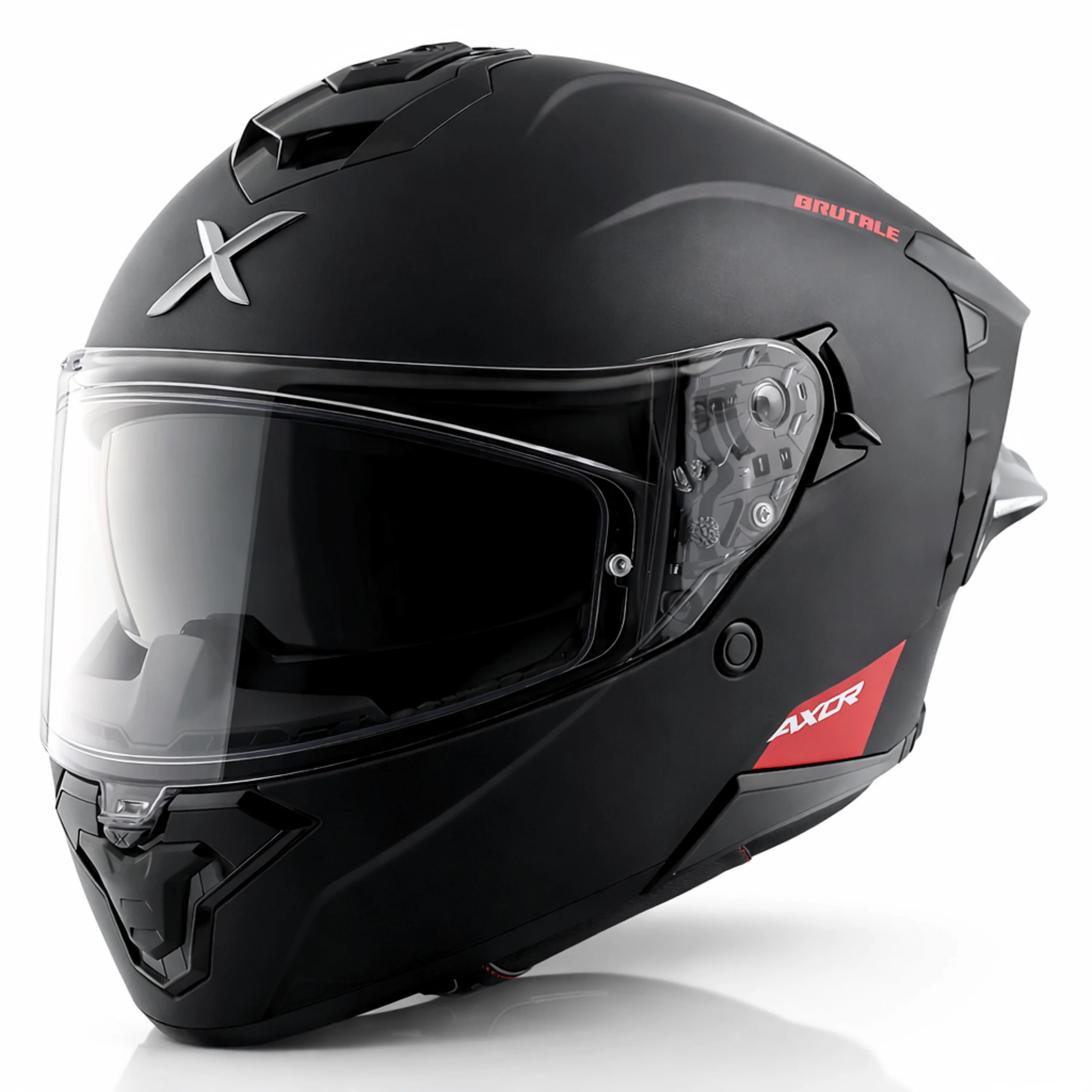 Brutale Solid Colors Dual Spoiler Helmet - Image 12