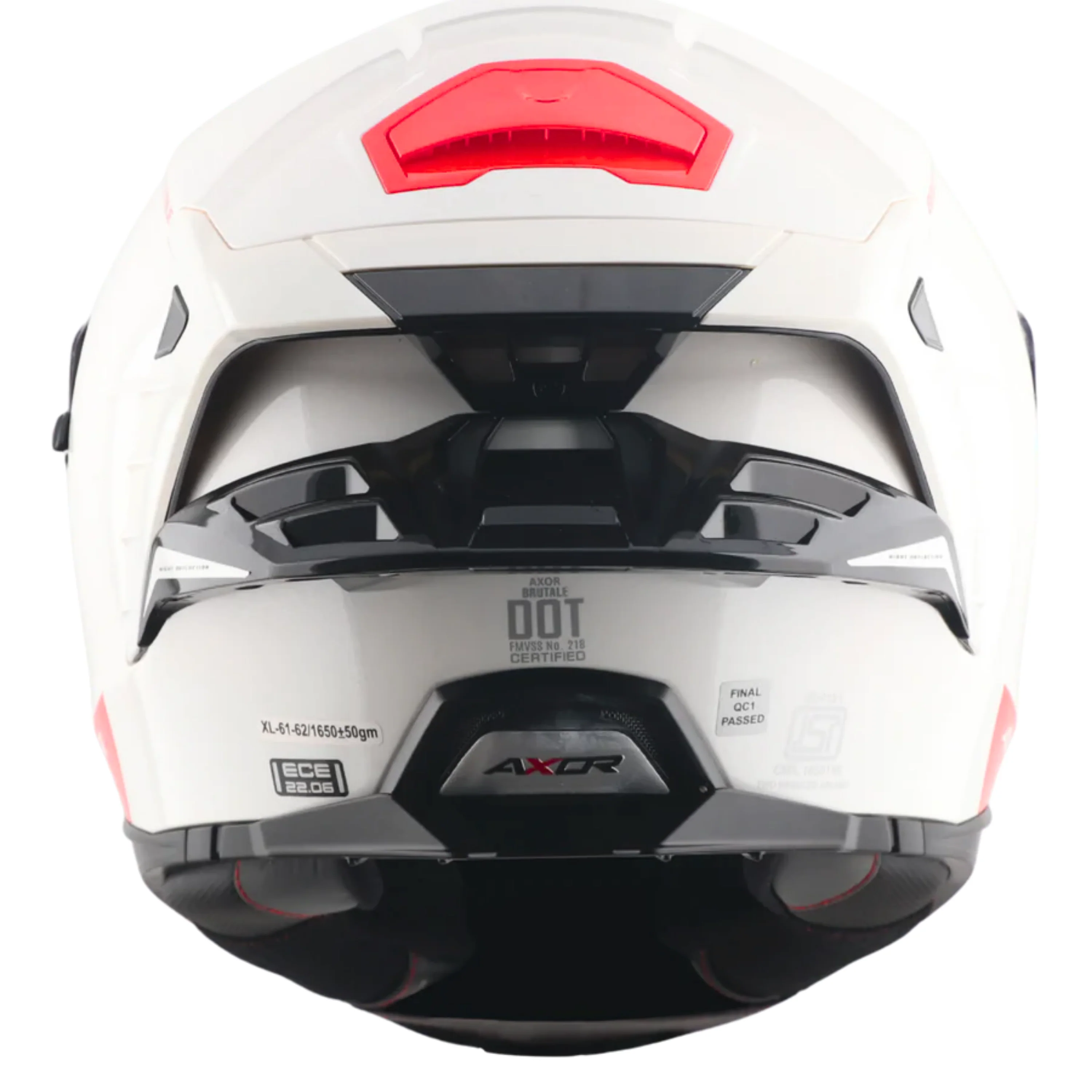 Brutale Solid Colors Dual Spoiler Helmet - Image 25