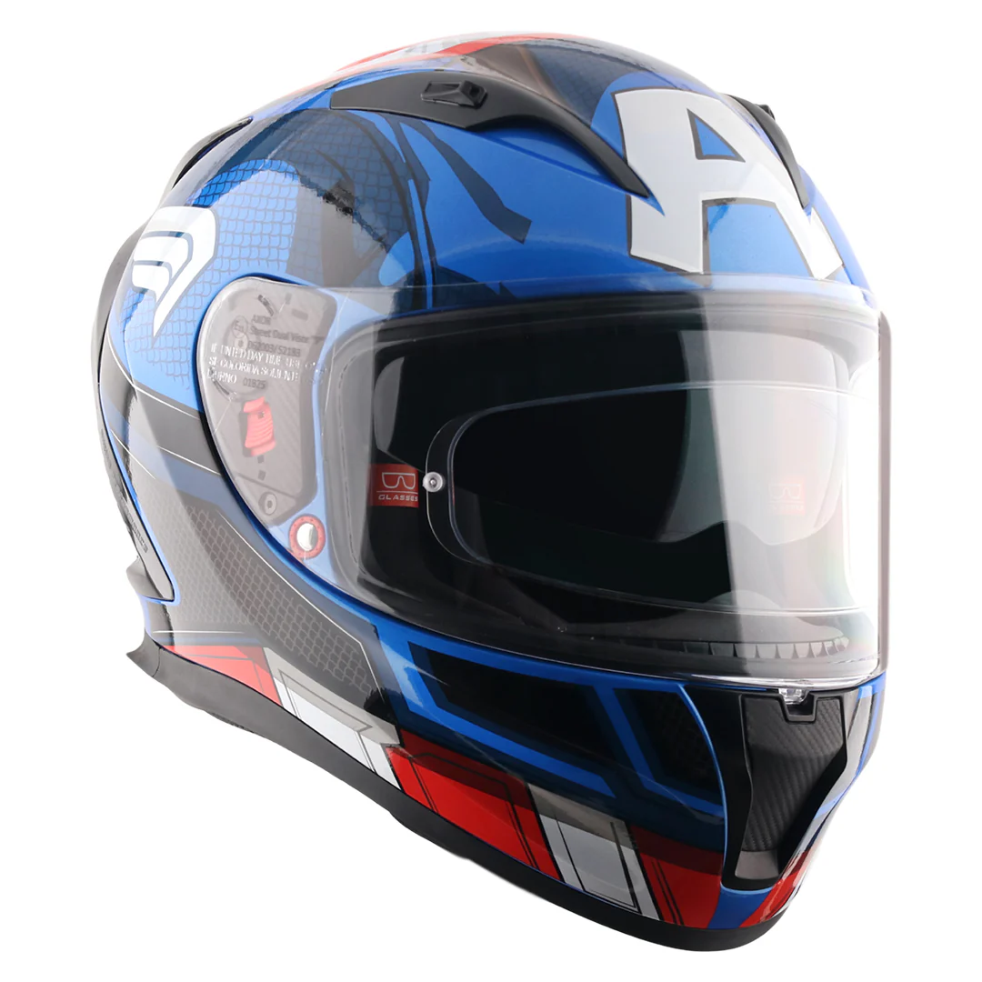 Street Marvel Captain America Helmet - Image 4